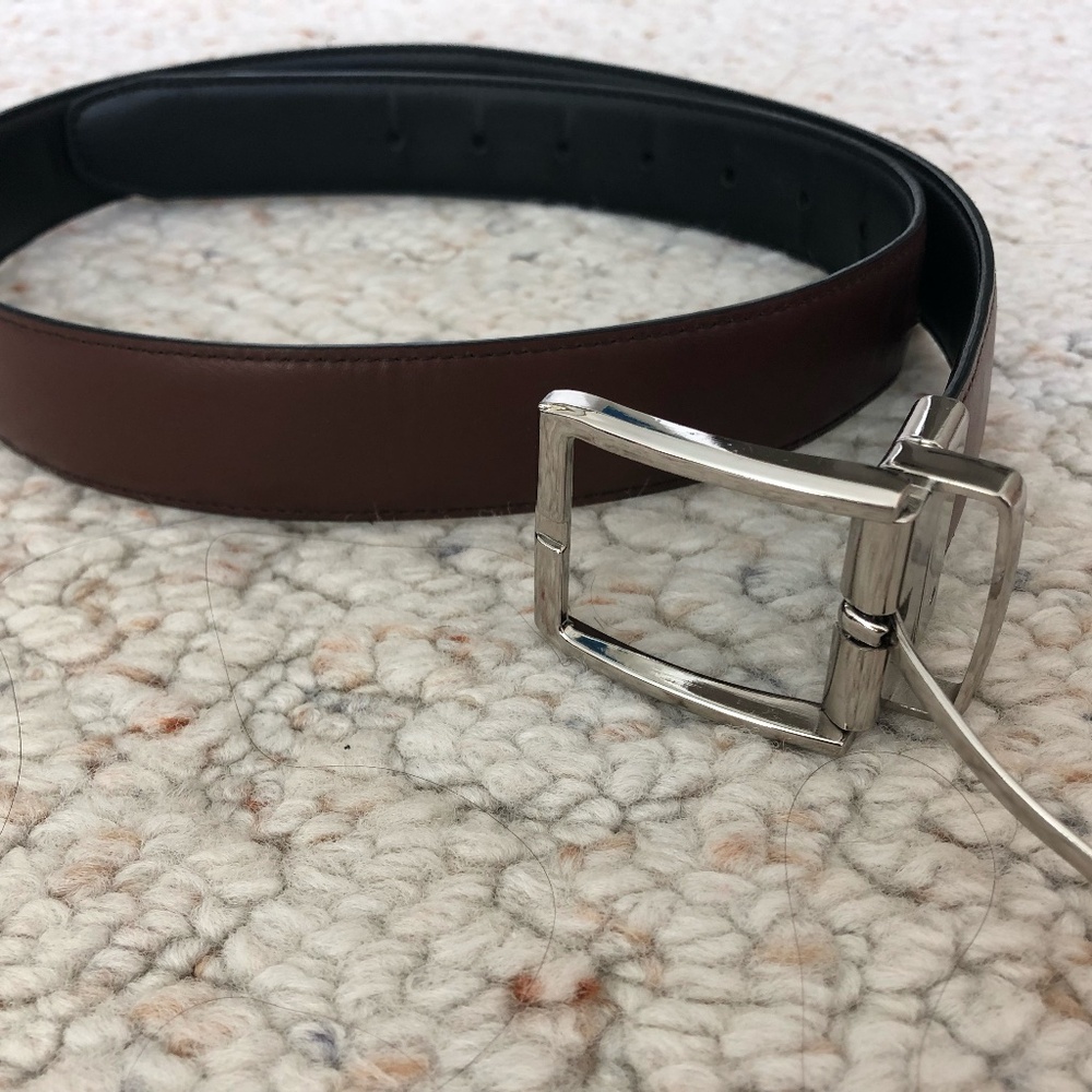 Ben Sherman Brown Leather Belt
